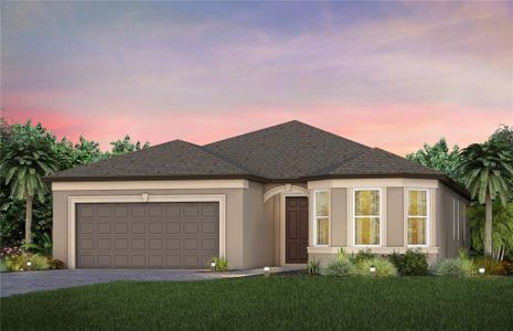 New construction Single-Family house 11513 Waterway Dr, Parrish, FL 34219 Mystique- photo 0