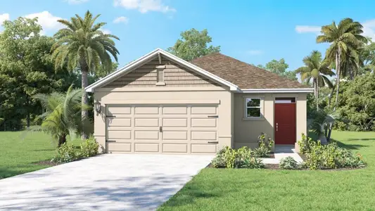 New construction Single-Family house 8439 Madrid St, Lakeland, FL 33810 plan ALLEX - image