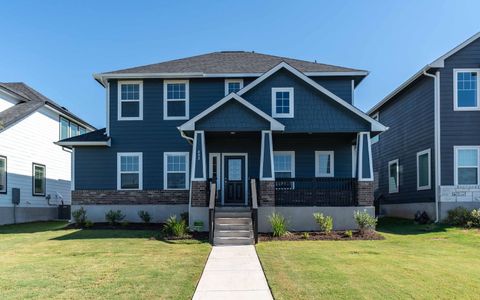 New construction Single-Family house 408 Banff Dr, Kyle, TX 78640 Kimble- photo 0 0