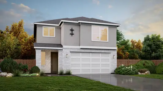 New construction Single-Family house 14518 Prairie Clover, San Antonio, TX 78253 plan Sycamore - image