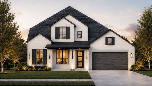 New construction Single-Family house 1105 Rock Daisy Trl, Hutto, TX 78634 plan Telford - image