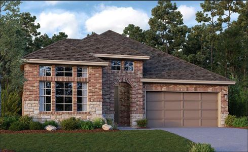 New construction Single-Family house 17503 Tulip Willow Wy, Hockley, TX 77447 Cheyenne- photo 0