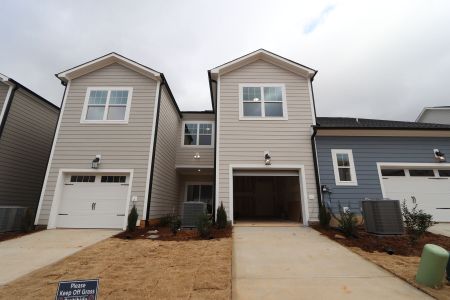 New construction Townhouse house 3191 Mission Olive Pl, New Hill, NC 27562 Hazelnut - Townhome Series- photo 57 57