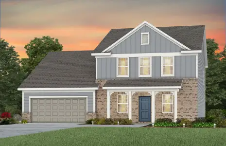 New construction Single-Family house 400 Dove Ridge Rd, Columbia, SC 29223 plan Braddock - image