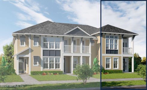 New construction Townhouse house 537 Crestview Dr, Ponte Vedra, FL 32081 Elkton - E- photo 0