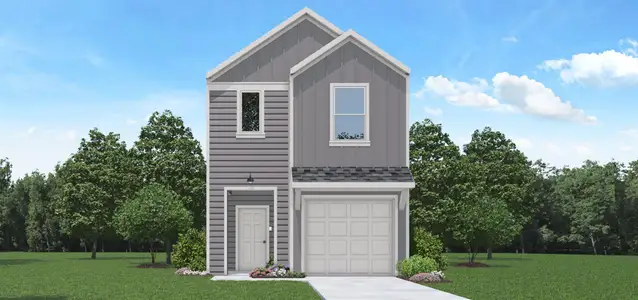New construction Single-Family house 1035 Sweet Jubilee Ln, Houston, TX 77090 plan Everett - image