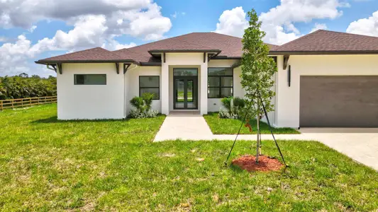 New construction Single-Family house 2324 Deer Run Trl, The Acreage, FL 33470 - image