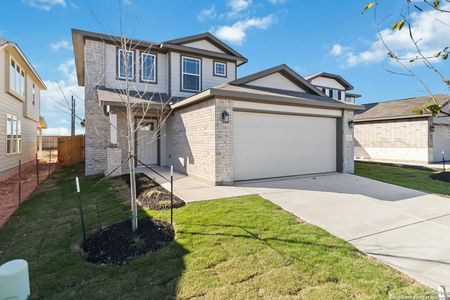 New construction Single-Family house 11122 Hollinger Cir, Converse, TX 78109 Durango- photo 1 1