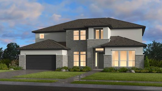 New construction Single-Family house 2429 Sondrio Bnd, Leander, TX 78641 Calypso- photo 0