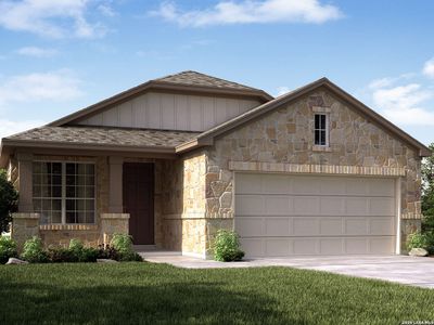 New construction Single-Family house 6447 Prince Howard, San Antonio, TX 78239 plan The San Saba (3015) - image