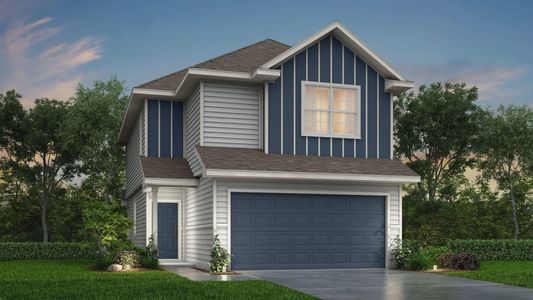 New construction Single-Family house 4207 Wichita Woods, San Antonio, TX 78245 plan The Rockhampton - image