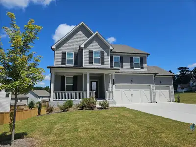 New construction Single-Family house 56 Andalusa Ct, Dallas, GA 30132 plan Fraser w/ Basement - image