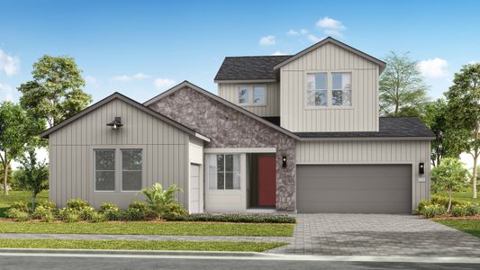 New construction Single-Family house 20750 Sugarloaf Mtn, Minneola, FL 34715 plan Langford - image