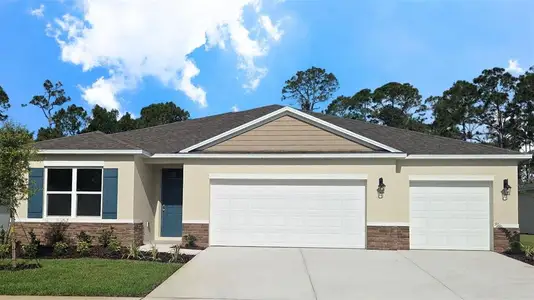 New construction Single-Family house 5798 Springer St, St. Cloud, FL 34771 plan Denham - image