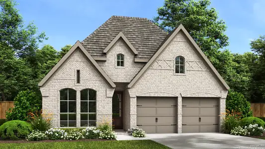New construction Single-Family house 14509 Chaparral Run, San Antonio, TX 78254 2180W- photo 0