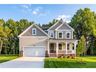 New construction Single-Family house 85 Charred Oak Ct, Lillington, NC 27546 plan The Hickory II B - image