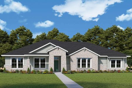 New construction Single-Family house 104 Rees Landing Rd, Spicewood, TX 78669 plan The Edwards - image