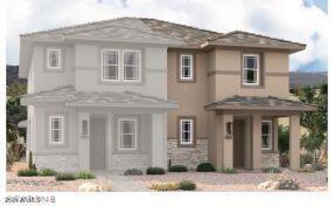 New construction Single-Family house 2910 N Clanton Street, Buckeye, AZ 85396 Chicago- photo 0