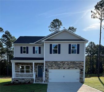New construction Single-Family house 3125 Platinum Cir, West End, NC 27376 plan GALEN - image