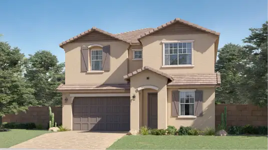 New construction Single-Family house 11956 W Calle Escuda, Peoria, AZ 85383 plan Cottonwood Plan 3524 - image