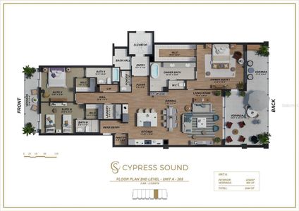 New construction Condo house 10009 Crisbet Ct, Unit 206A, Orlando, FL 32836 - image 4