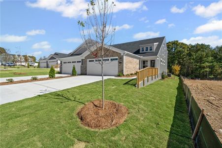 New construction Townhouse house 31 Gold Dust Dr, Dawsonville, GA 30534 plan Wembley - image