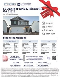 New construction Single-Family house 52 Juniper Drive-, Unit 5, Hinesville, GA 31313 plan The Stacy - image 5