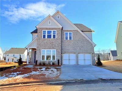 New construction Single-Family house 42 Finley Creek Dr, Dawsonville, GA 30534 Leyland- photo 0