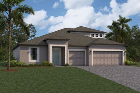 New construction Single-Family house 8424 Kathleen Rd, Lakeland, FL 33810 plan Liberty Bonus - image