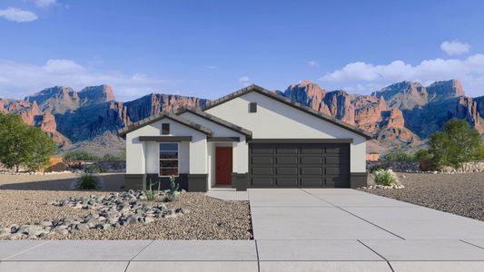 New construction Single-Family house 26049 W Lynne Ln, Buckeye, AZ 85326 plan Easton - image