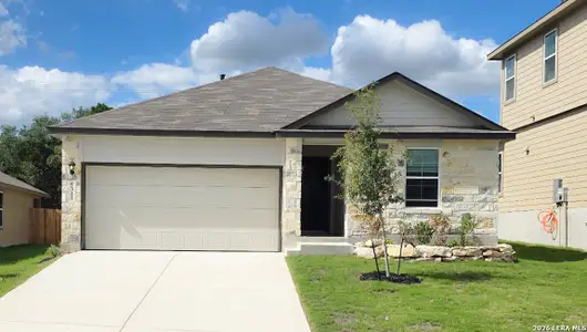 New construction Single-Family house 5311 Jewel Curv, San Antonio, TX 78266 plan The Harris - image