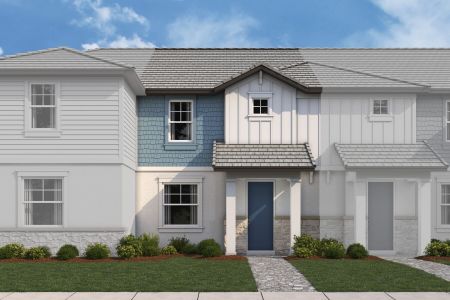 New construction Townhouse house 17730 Broadleaf Lp, North Port, FL 34293 plan Foxtail - image