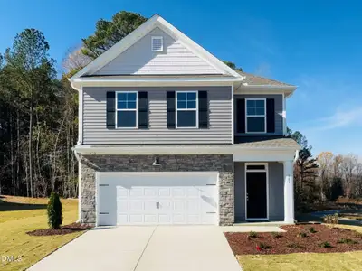 New construction Single-Family house 189 Pecan Valley Wy, Four Oaks, NC 27524 plan Hidden Creek II - image