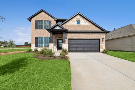 New construction Single-Family house 21407 Mountain Haya Trl, Tomball, TX 77377 plan Whitley - Premier Series - image