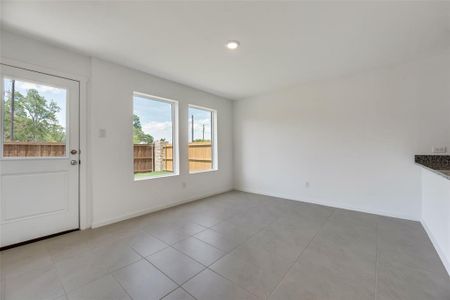 View of tiled empty room