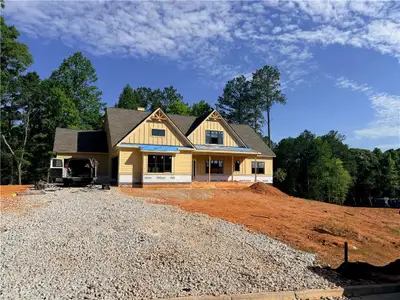New construction Single-Family house 42 Amelia Ct, Covington, GA 30014 plan (GA) Riley A.2 3 Side Entry (with bonus) - image