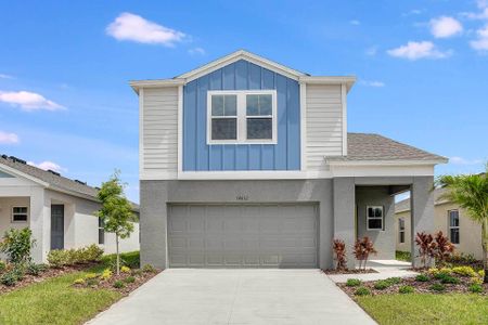 New construction Single-Family house 853 Sand Sea Place, Haines City, FL 33844 - photo 0