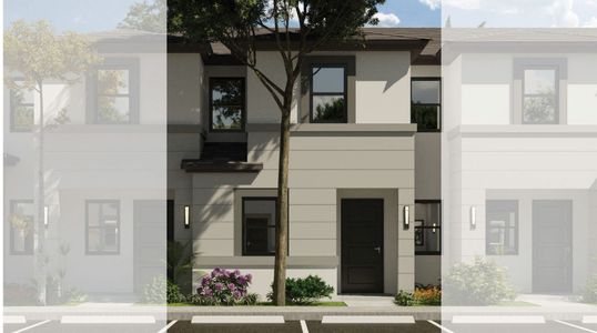 New construction Townhouse house Homestead, FL 33034 plan Karina - image