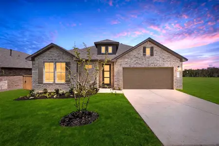 New construction Single-Family house 131 Maravillas Creek Ln, Bastrop, TX 78602 plan Franklin - image