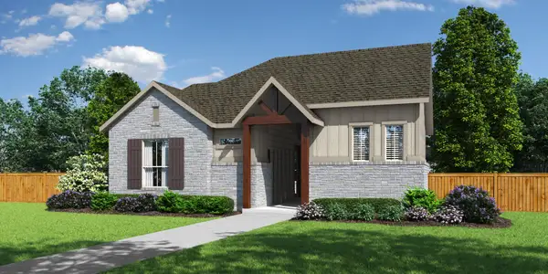 New construction Single-Family house 7900 Skytree Dr, Austin, TX 78744 plan Catalina - image
