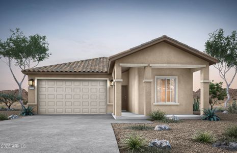 New construction Single-Family house 16495 N Comet Trl, Maricopa, AZ 85138 Lavender- photo 0