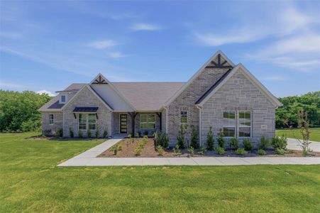 New construction Single-Family house 907 Perrin Ln, Van Alstyne, TX 75495 plan Mockingbird - image
