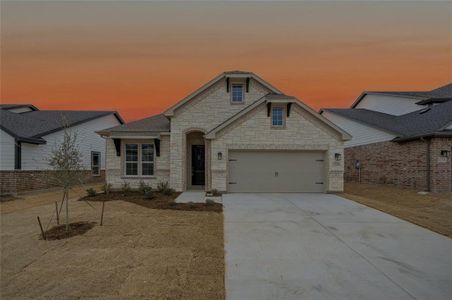 New construction Single-Family house 1228 Sabine River Ln, Springtown, TX 76082 plan San Gabriel II - image