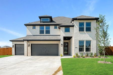 New construction Single-Family house 12525 Panther Creek Drive, Godley, TX 76044 Rose II- photo 0