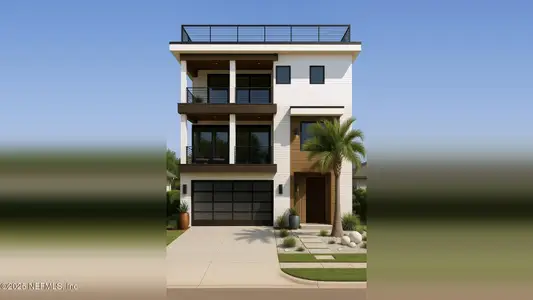 New construction Single-Family house 26 20Th Ave N, Jacksonville Beach, FL 32250 - image