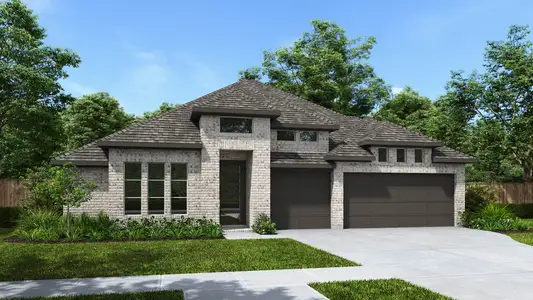 New construction Single-Family house 15670 Audubon Park Dr, Pinehurst, TX 77362 plan 2728P - image