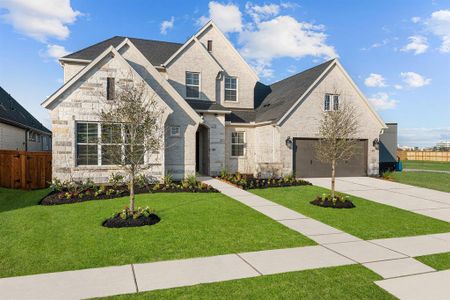 New construction Single-Family house 20414 Magnolia Flint Dr, Cypress, TX 77433 The Broomfield- photo 0 0