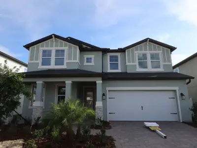 New construction Single-Family house 5639 Maydale Ave, Wesley Chapel, FL 33545 plan Santa Monica - image