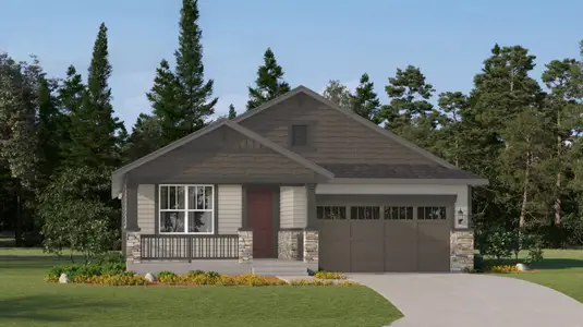 New construction Single-Family house 10907 Tundra Top Dr, Parker, CO 80134 plan Graham - image
