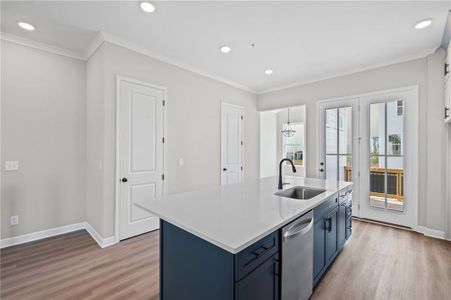 New construction Townhouse house 217 Village Overlook, Unit H3, Canton, GA 30114 plan The Deerfield - image 11